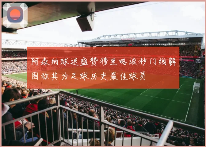 阿森纳球迷盛赞穆里略读秒门线解围称其为足球历史最佳球员