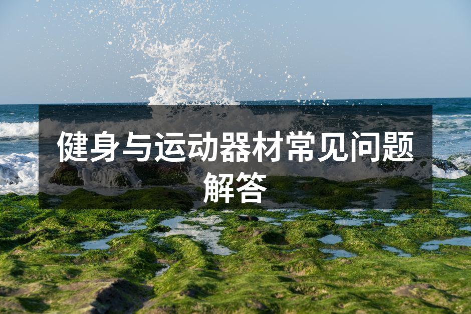 健身器材的多样选择